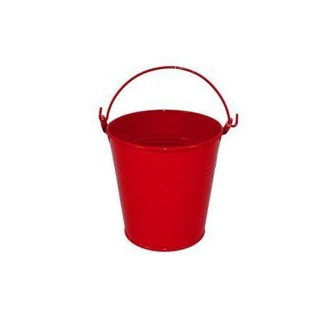 SECCHIO LATTA PICCOLO RED 10CM